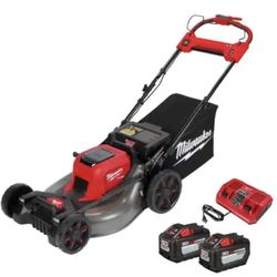 M18 FUEL Brushless Cordless 21 in. Walk Behind Dual Battery Self-Propelled Mower w/ (2) 12.0Ah Battery and Rapid Charger