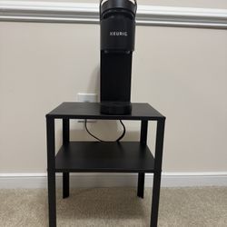 Table And Keurig K Pod Coffee Machine