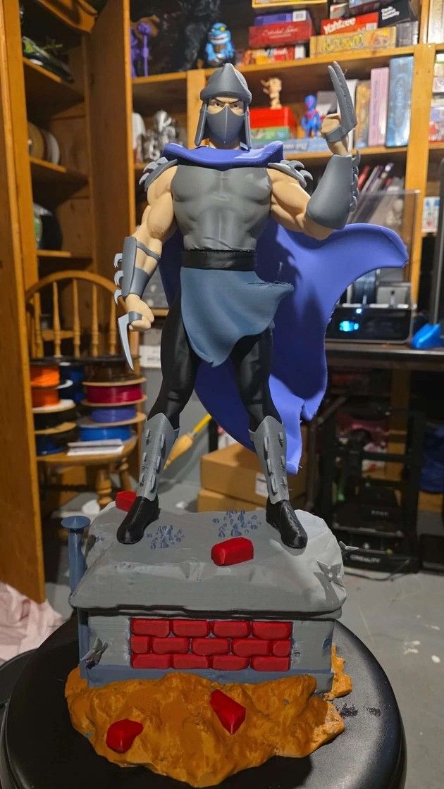 Shredder From 90s TMNT