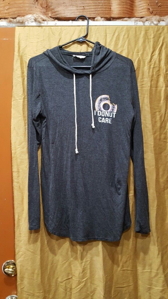 French pastry/ I DONUT CARE pullover hoodie