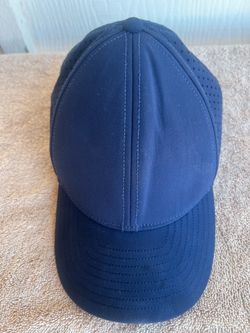 Melin A-Game Hydro Blank Performance Hat Navy No Front Logo Classic Adjustable