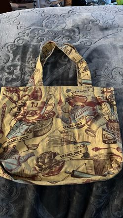Trader Joes Fabric Tote Bag 