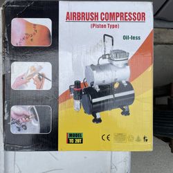 Air Compressor And Air Brush 