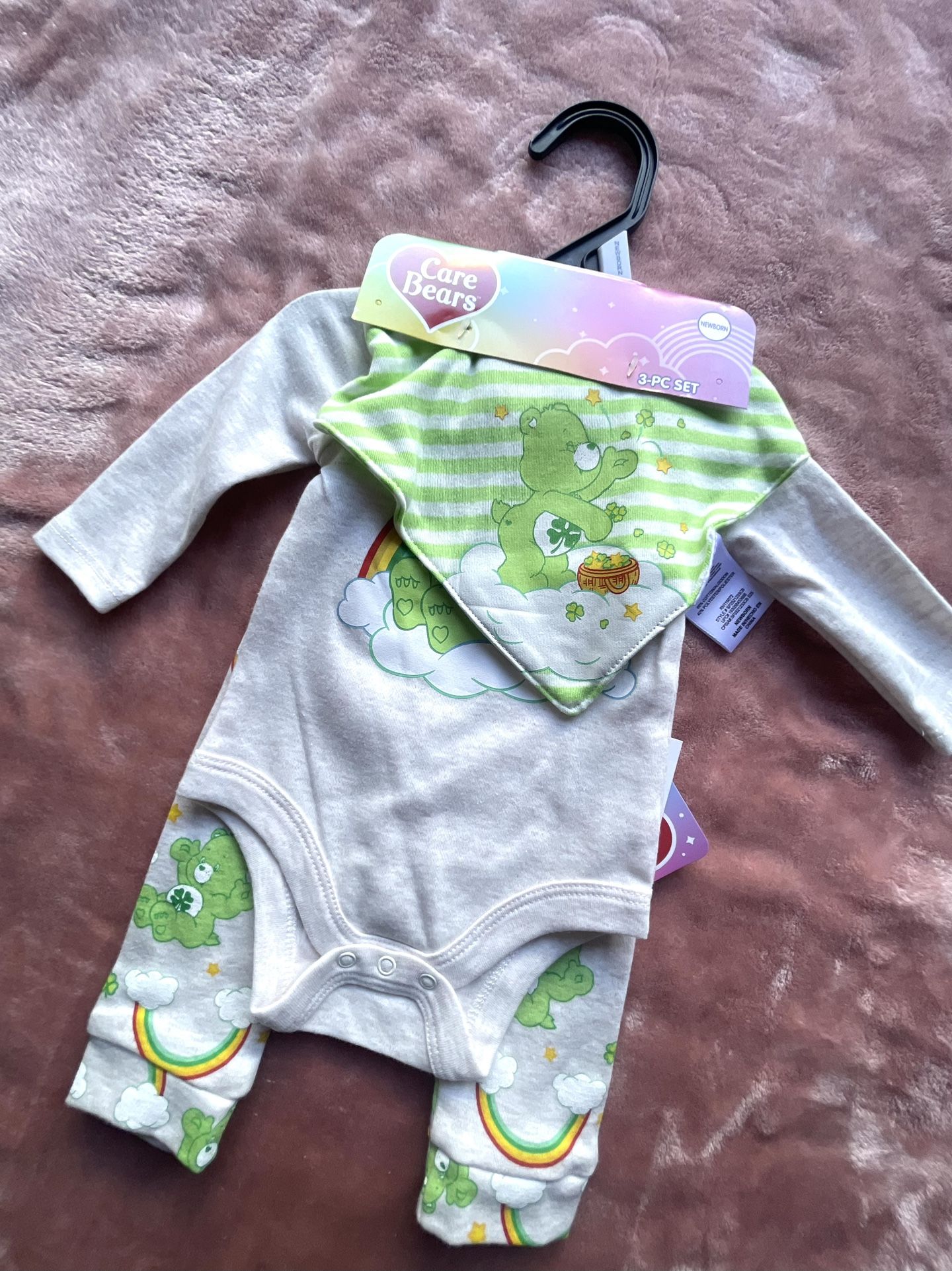 Baby Care Bears 3 Piece Set Brand New With Tags