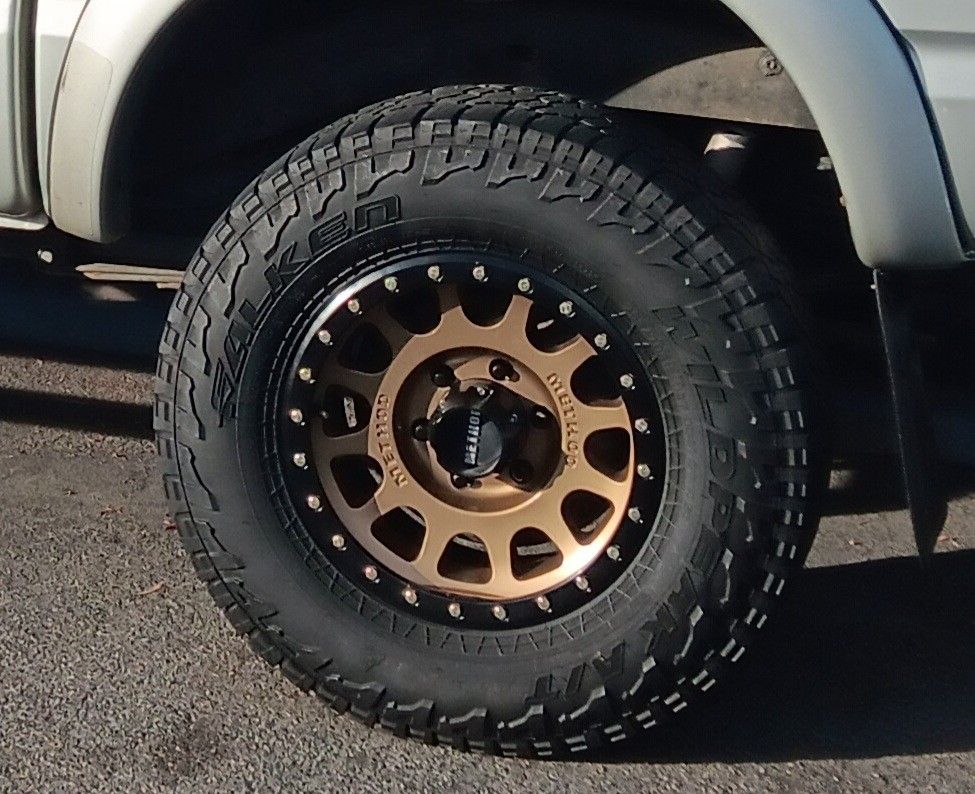 Method NV305 Bronze Wheels Wildpeak Tires 265/70r16 Toyota Tacoma 6 ...