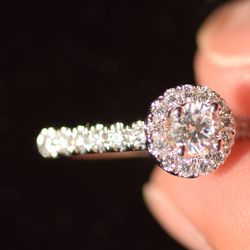 Brand new diamond Engagement Ring OBO