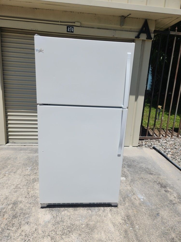 Whirlpool White Refrigerator
