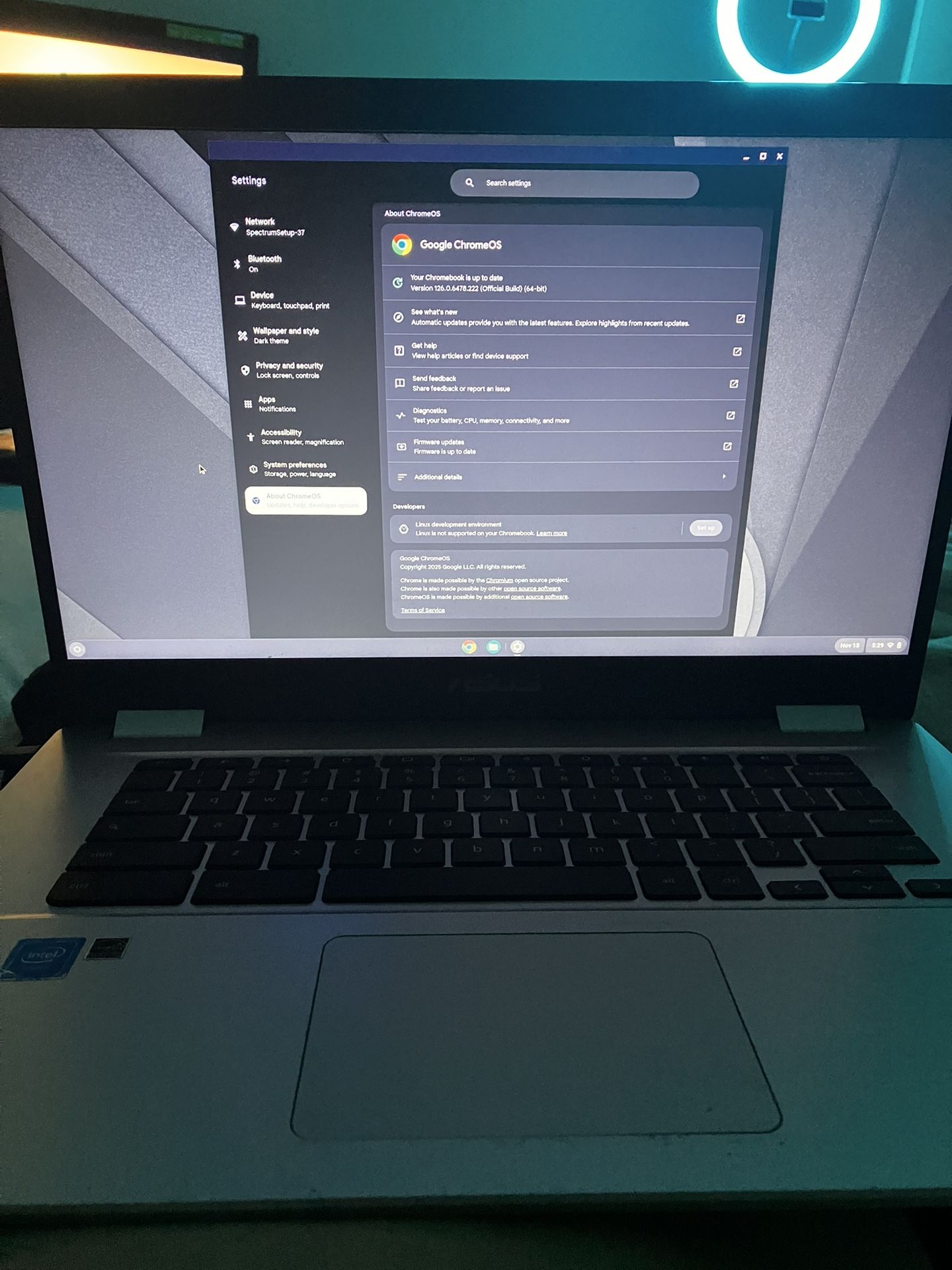 ASUS Chromebook C523 – $80 OBO