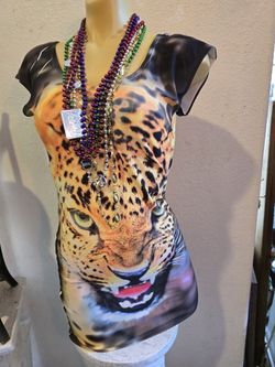Tiger Dress With Beads!!$15 Furryjacket Xtra