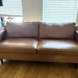 Leather Couch $200 