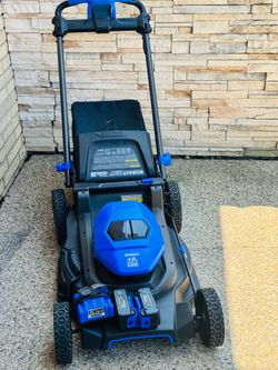 Kobalt ) 21-in Push Mower Kit 48v Max 24vx2 Blue Brushless