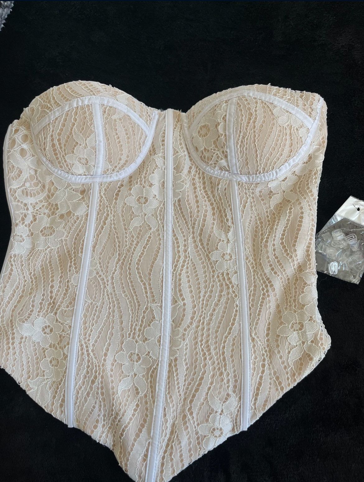 Beige corset