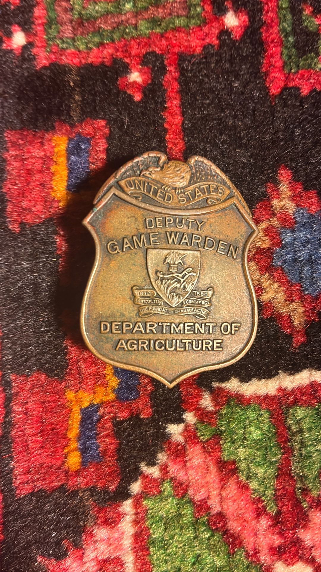 United Stated Deputy Game Warden