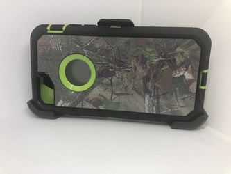 For iPhone 7 / iPhone 8 green tree camouflage belt clip case funda cover protector