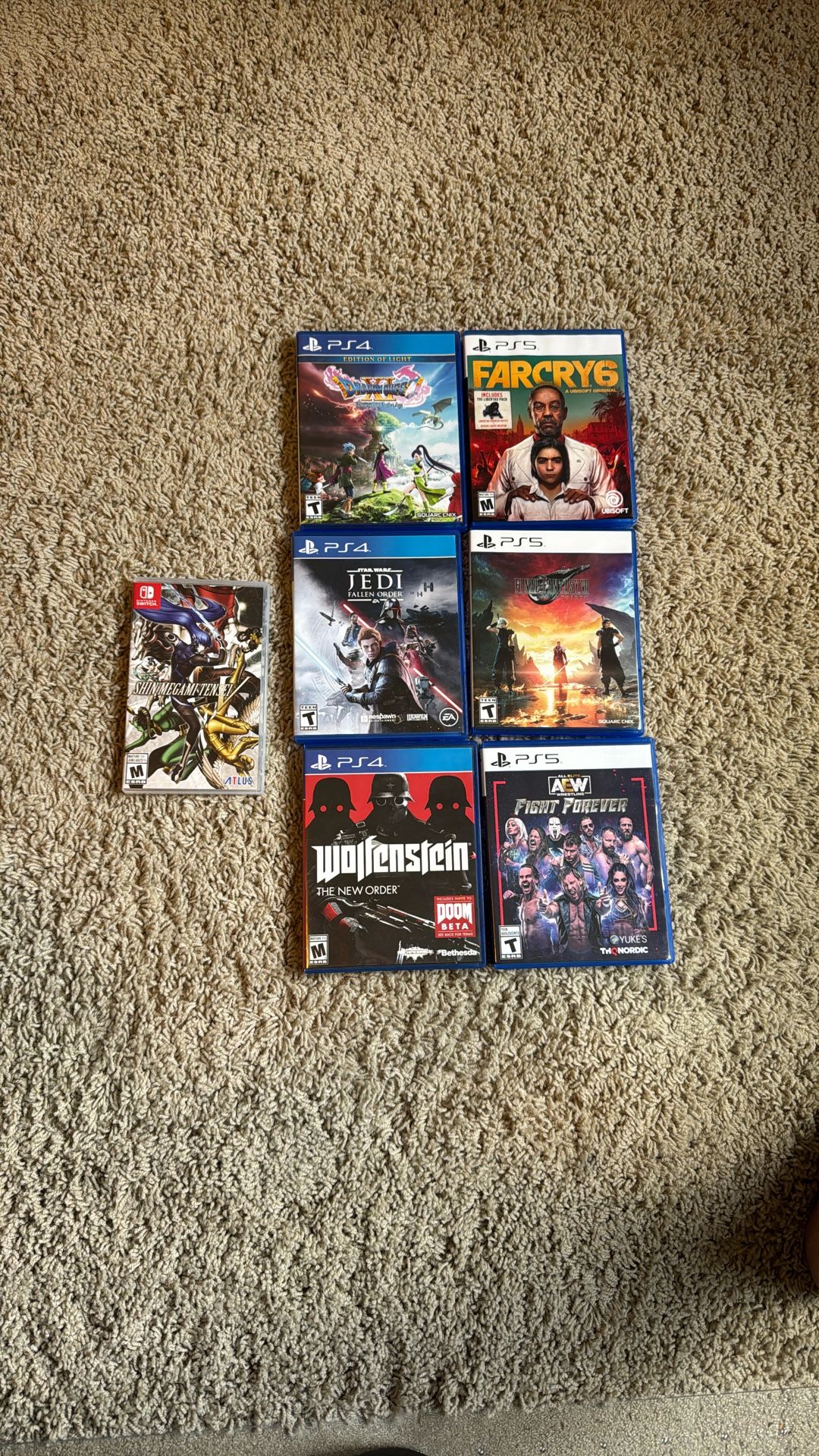 PlayStation 5 Switch and PlayStation 4 games