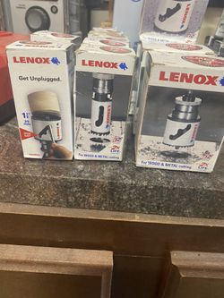 2” , 1 1/8” and 7/8” hole saw wood and metal