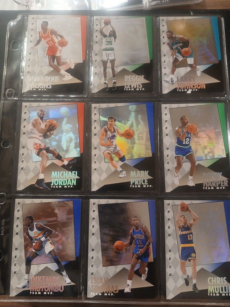 1993 NBA Mvp Hologram Set