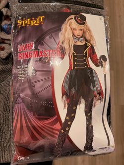 Spirit Dark Ringmaster Child Halloween Costume