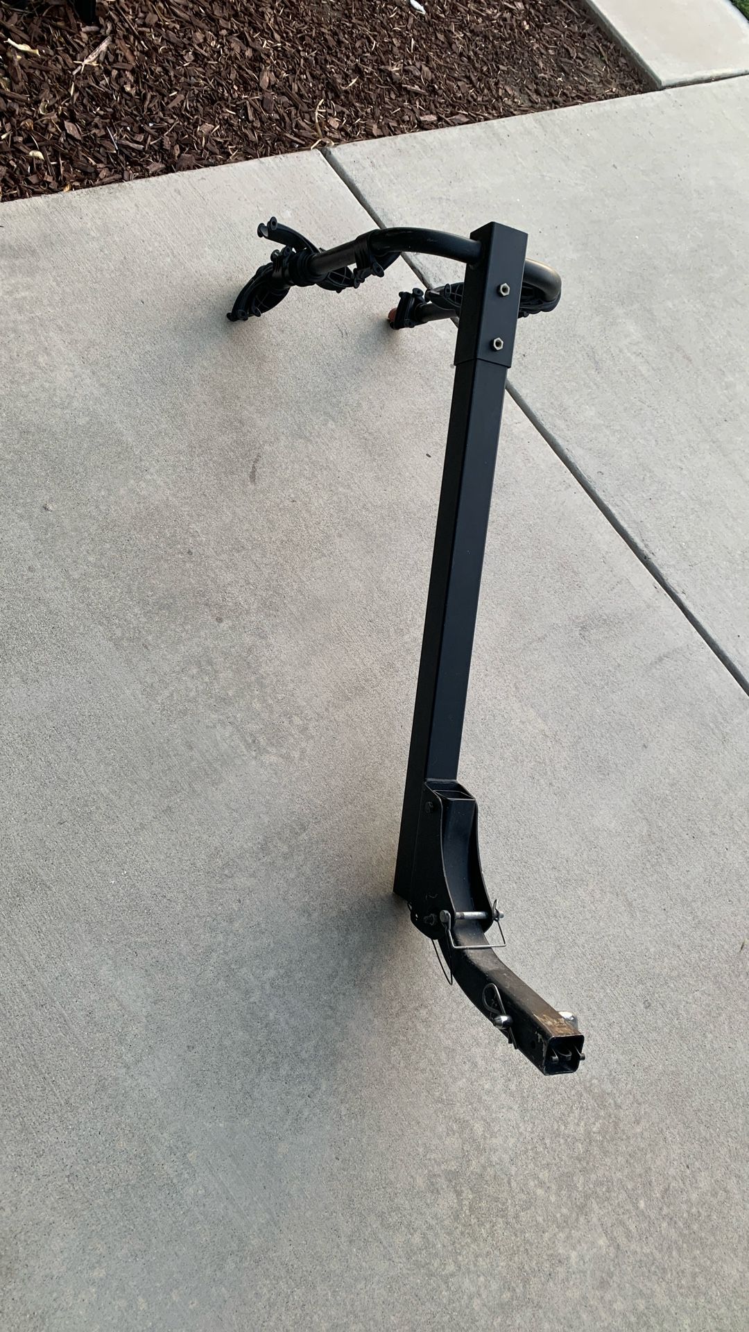 Black bike rack