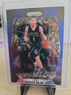 Suns Devin  Booker  Parallel  Refractor  Card