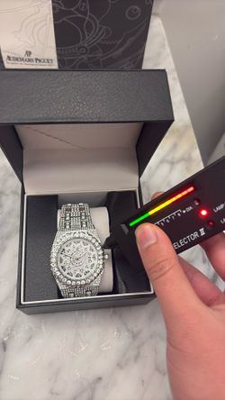  Iced Out Moisinite Watch 