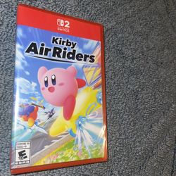 Kirby air Riders For Nintendo Switch 2 New sealed