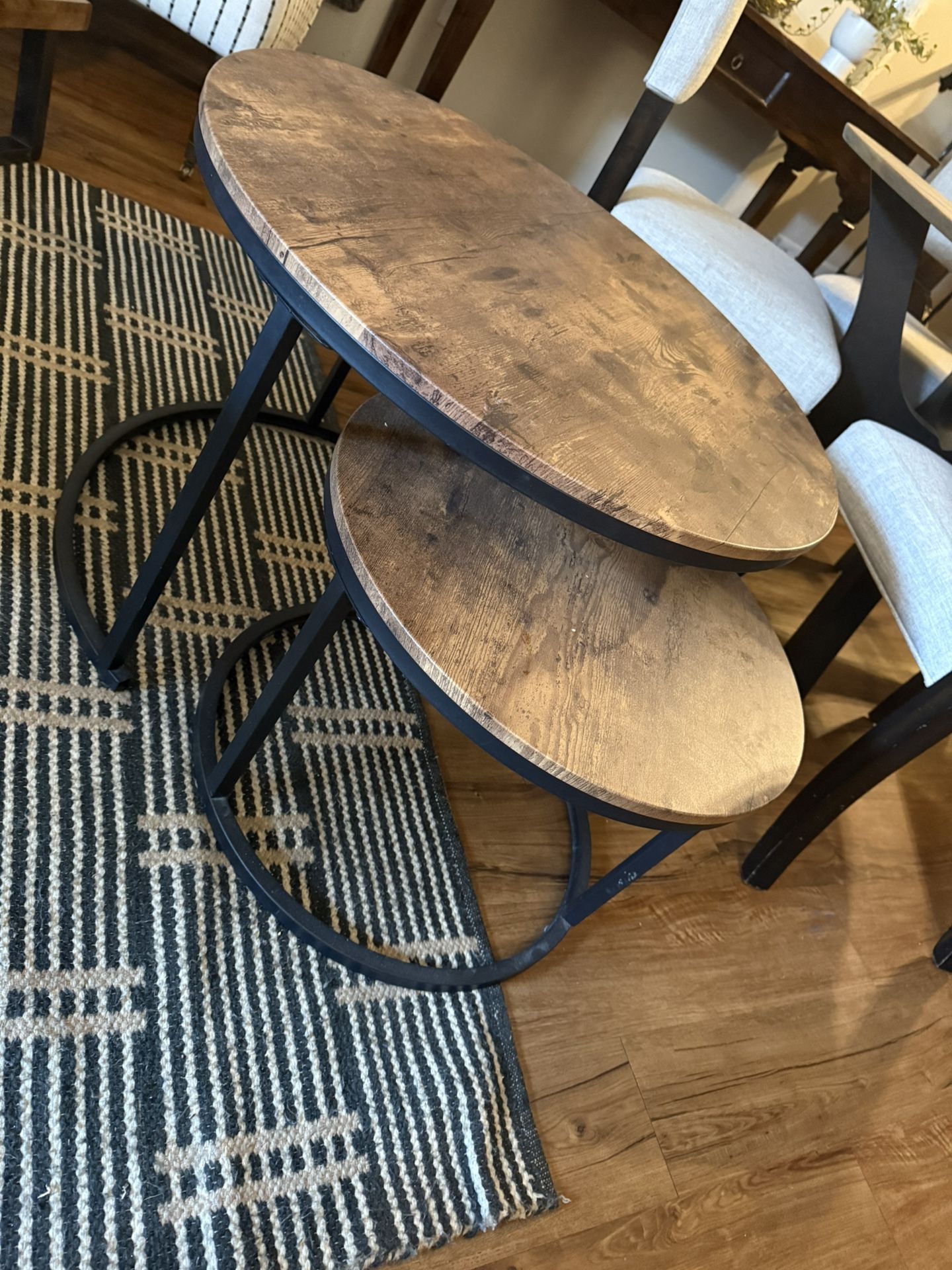 Stacked Round Coffee Table