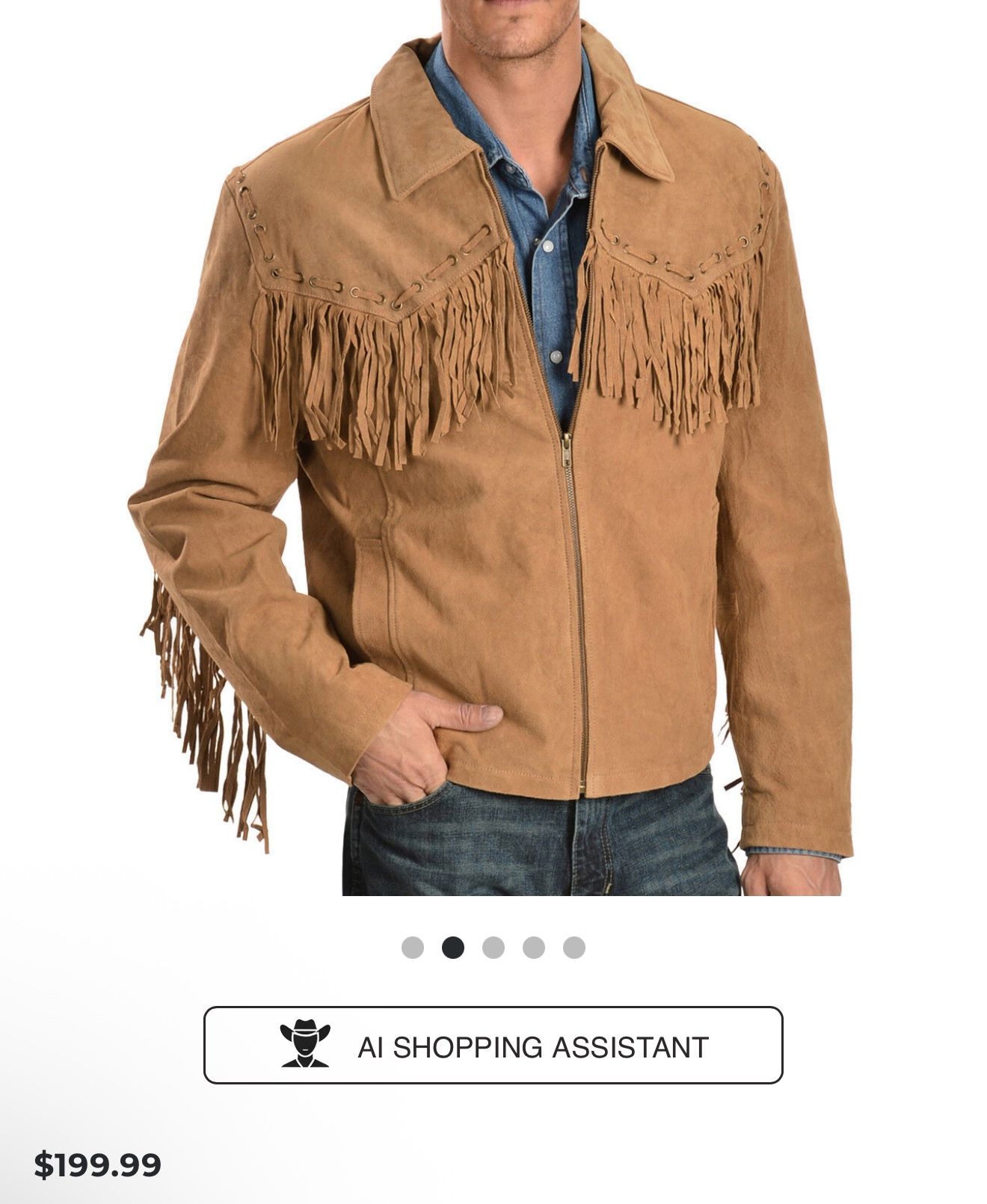 Scully Suede Leather Jacket NEW!