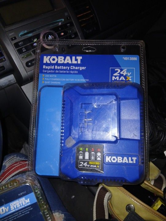 Brand New In Package KOBALT RAPID BATTERY CHARGER