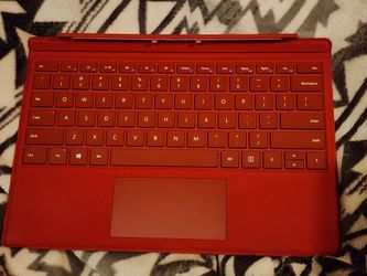 Microsoft Surface Pro Cover/Keyboard Red