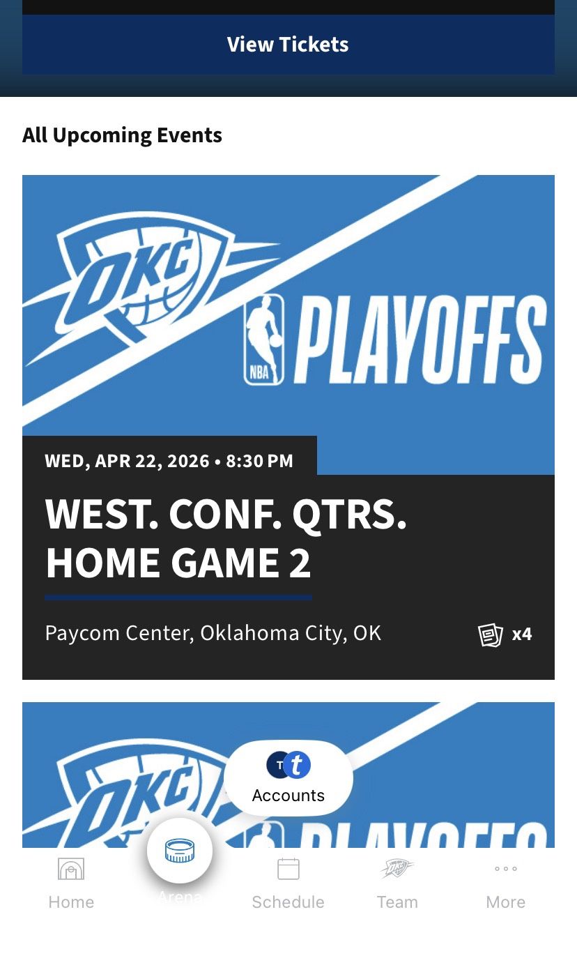 OKC Thunder Playoffs