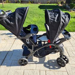 Babytrend Sit N' Stand Double Stroller