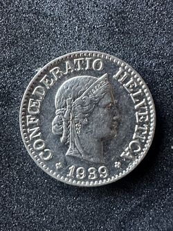 1939 Swiss 10 Rappen
