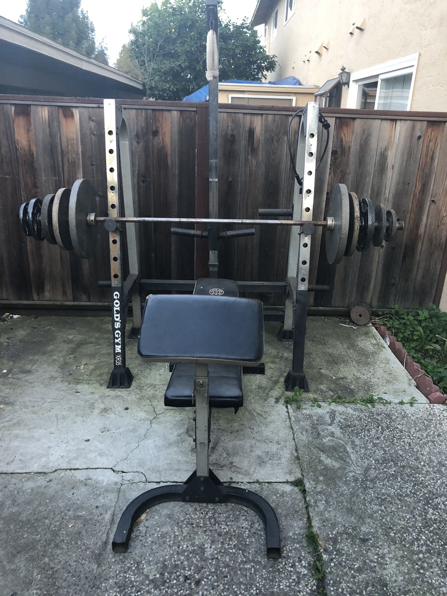 Olympic Weight Set and Bench