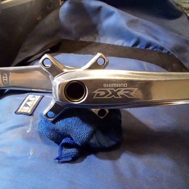 Shimano cheap dxr cranks