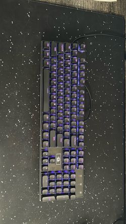 Redragon K556 RGB LED Backlit Wired Mechanical Gaming Keyboard, 104 Keys Hot-Swap Mechanical Keyboard w/Aluminum Base, Upgraded Socket and Noise Absor