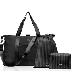 Gym Bag for Women - 3-in-1 Duffle with Laptop & Yoga Mat