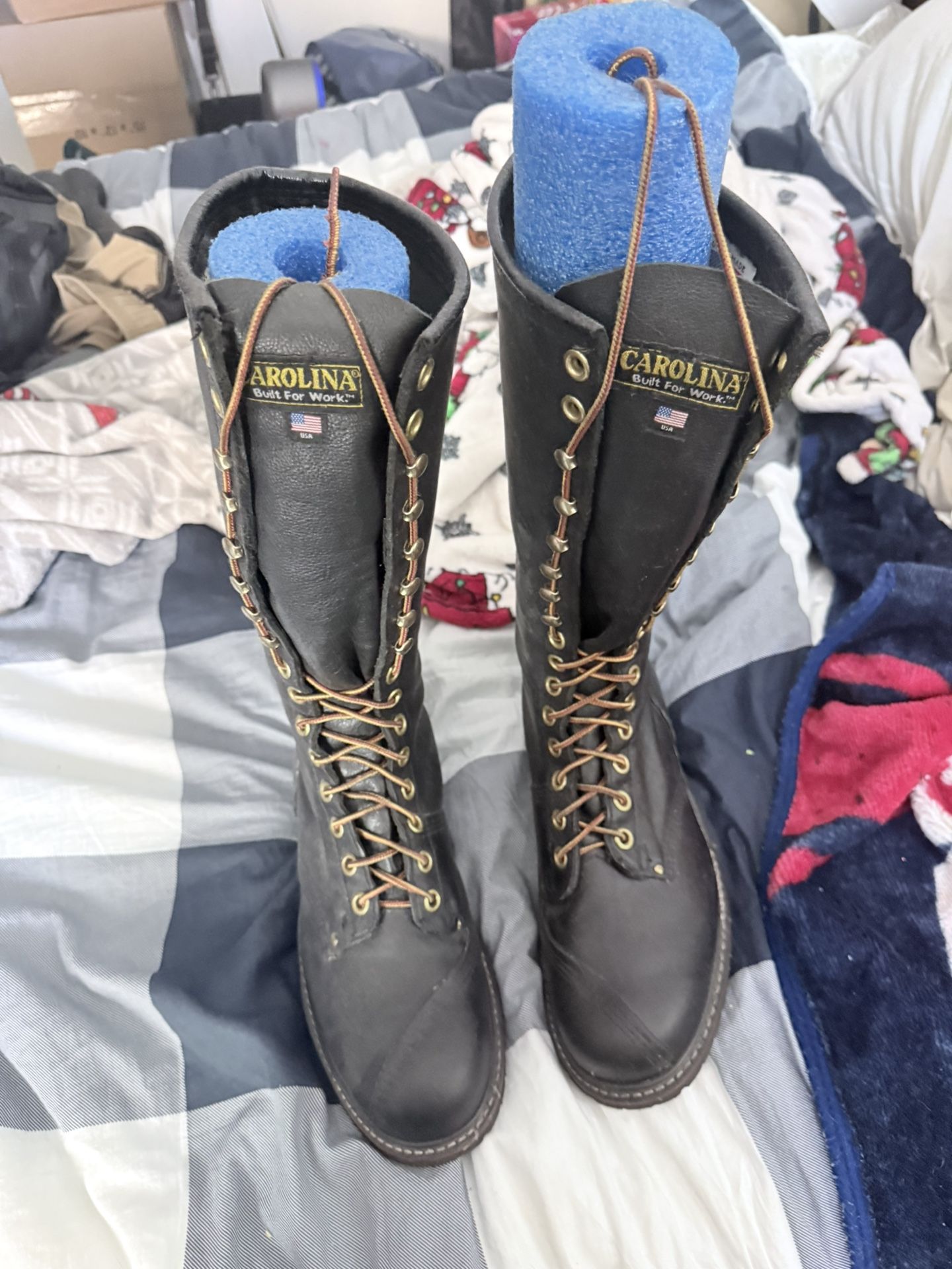 Carolina Linesmen Boots Size 11