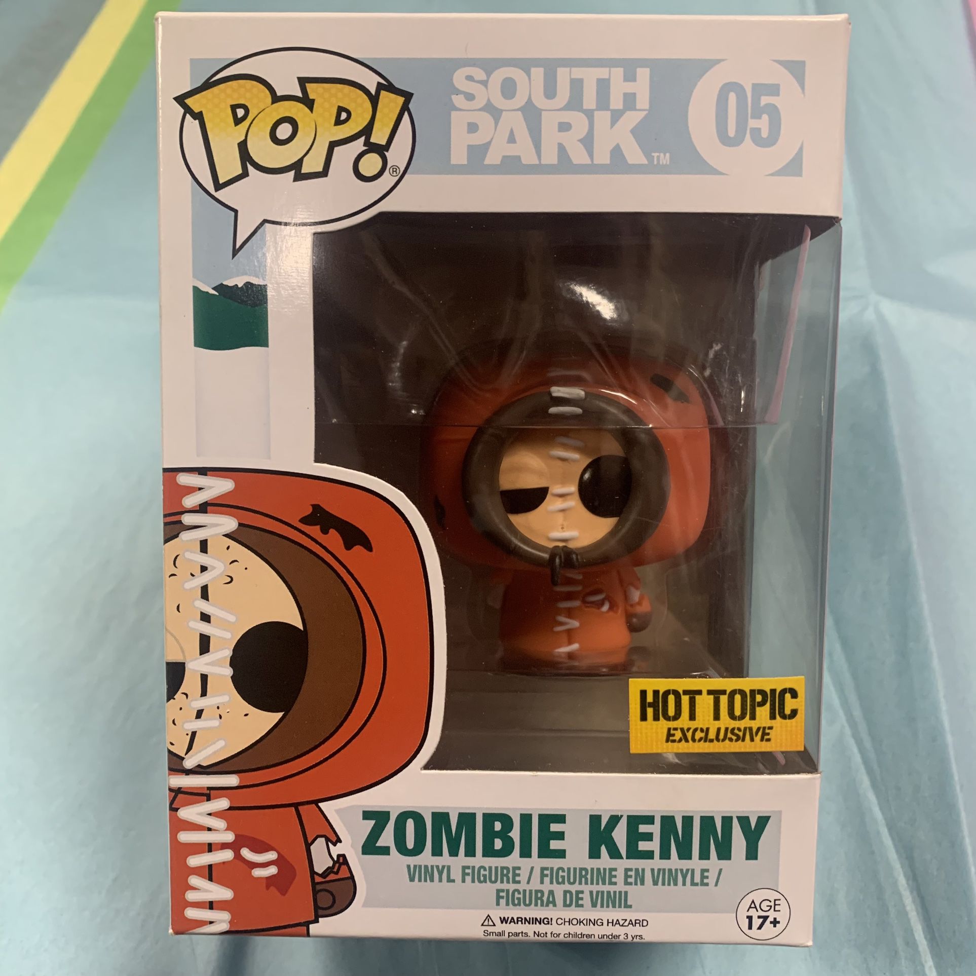 Funko Pop! South Park Zombie Kenny #5 Hot Topic Exclusive