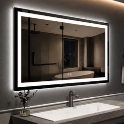 40 in x 32 in LED Anti-Fog Mirror