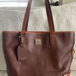 Dooney And Bourke Pebbles Leather Tote Bag