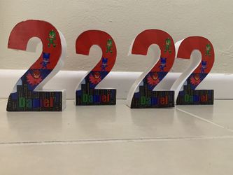 Mini Themed numbers