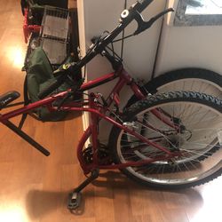 Fuji Mens 26” Wheel Mountain  Folding Bike