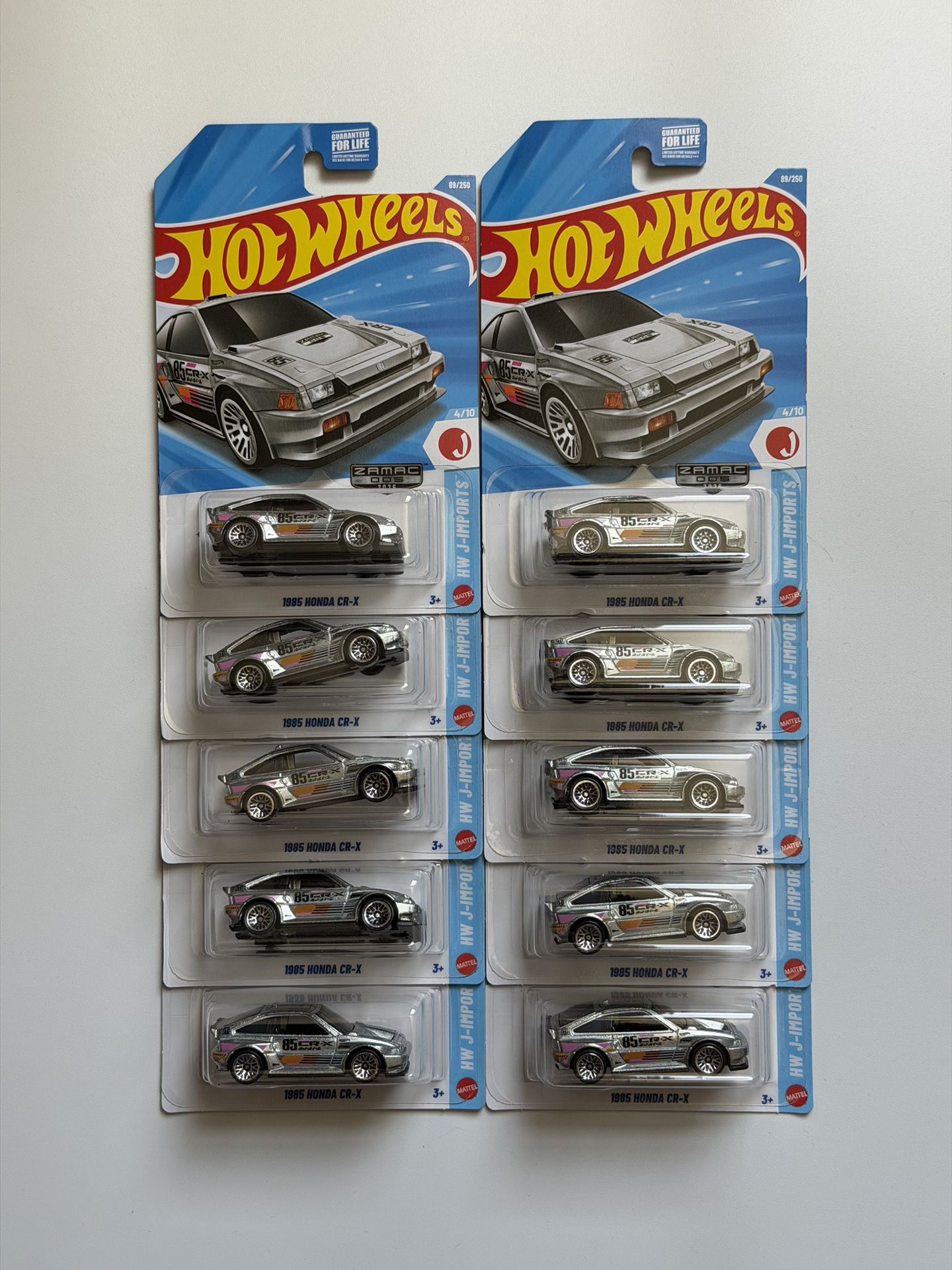 Hot Wheels Zamac 1985 Honda CR-X