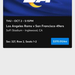 Los Angeles Rams V San Francisco 49ers