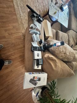 360 camera with all attachments