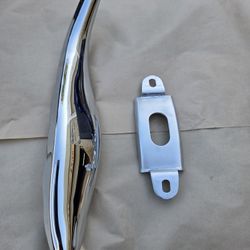 1935, 1936 Chevrolet Rear Center Trunk Guard. Rear Center Bumper Guard, Chrome Guard.
