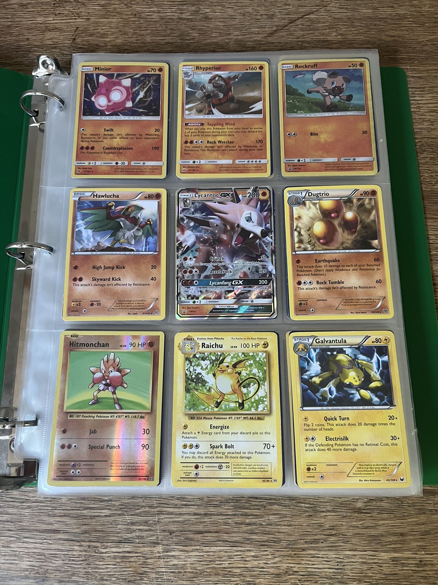 Binder Of Pokemon Cards Over 300