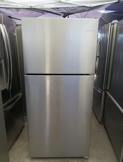 Amana Top Mount Stainless Refrigerator
