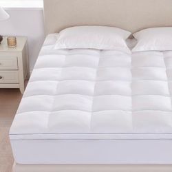 Queen Microfiber Mattress Topper